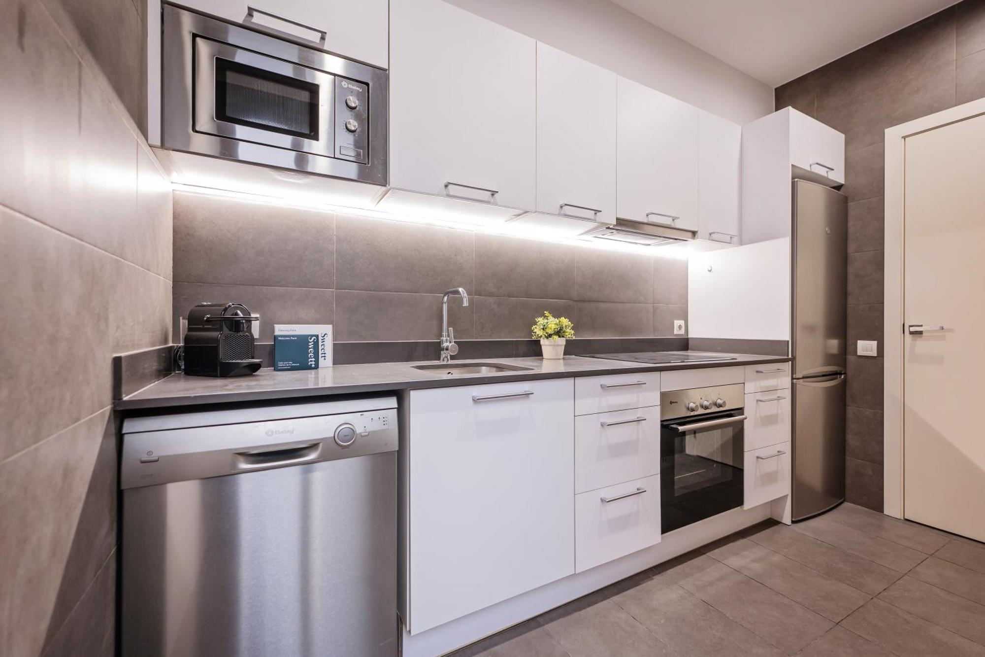 Apartament Sweett - Gran Via Barcelona Zewnętrze zdjęcie